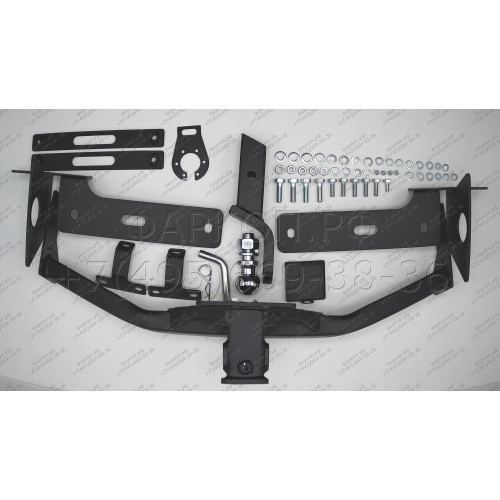 GAC-19-991122.00 PT GROUP Фаркоп на GAC GS8 2019-2023 без подрезки бампера. Тип шара: E (легкосъемный шар под квадрат). Нагрузки: 1100/75 кг, масса фаркопа 20,6 кг (без электрики в комплекте)