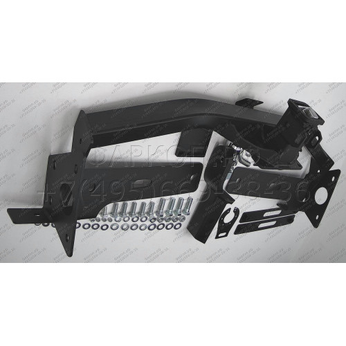 GAC-19-991122.00 PT GROUP Фаркоп на GAC GS8 2019-2023 без подрезки бампера. Тип шара: E (легкосъемный шар под квадрат). Нагрузки: 1100/75 кг, масса фаркопа 20,6 кг (без электрики в комплекте)