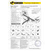 GEA-21-991122.00 PT GROUP Фаркоп на Belgee X70 2024-, Geely Atlas Pro 2021-2024 без подрезки бампера. Тип шара: E (легкосъемный шар под квадрат). Нагрузки: 1500/75 кг, масса фаркопа 16,8 кг (без электрики в комплекте)