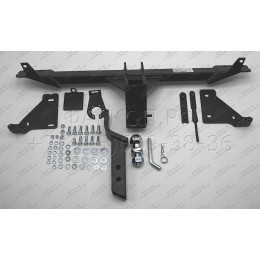 GEA-21-991122.00 PT GROUP Фаркоп на Belgee X70 2024-, Geely Atlas Pro 2021-2024 без подрезки бампера. Тип шара: E (легкосъемный шар под квадрат). Нагрузки: 1500/75 кг, масса фарк