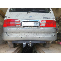 H.T53.E HALTY Фаркоп на Toyota Granvia 1995-2004, Toyota Grand Hiace 1999-2002, Toyota Hiace H12, H22, H18, H28 1995-2005 без подрезки бампера. Тип шара: E. Нагрузки: 750/75 кг, масса фаркопа 18,6 к