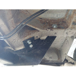 H.T53.E HALTY Фаркоп на Toyota Granvia 1995-2004, Toyota Grand Hiace 1999-2002, Toyota Hiace H12, H22, H18, H28 1995-2005 без подрезки бампера. Тип шара: E. Нагрузки: 750/75 кг, масса фаркопа 18,6 к