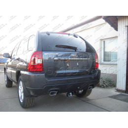 H-278 STEINHOF Фаркоп на Hyundai Tucson 2004-2010, Kia Sportage II 01/2005-07/2010. Требуется подрезка бампера. Тип шара: A. Нагрузки: 1800/75 кг, масса фаркопа 24,1 кг (без электри