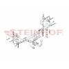 H-278 STEINHOF Фаркоп на Hyundai Tucson 2004-2010, Kia Sportage II 01/2005-07/2010. Требуется подрезка бампера. Тип шара: A. Нагрузки: 1800/75 кг, масса фаркопа 24,1 кг (без электрики в комплекте)