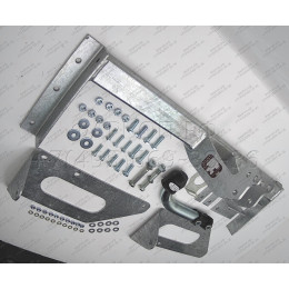 H012A GALIA Полностью оцинкованный фаркоп на Honda Civic хетчбек 5 дверей 2000-2003. Тип шара: A. Невидимый вырез бампера. Нагрузки: 1200/50 кг, масса фаркопа 19 