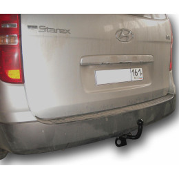 H214-A Лидер-плюс ТСУ для Hyundai Starex 2008-2018, Hyundai H1 2008-2018, 2018-2023 без снятия и выреза бампера. Нагрузки: 1500/75 кг, масса фаркопа 27,76 кг (без электрики в ко