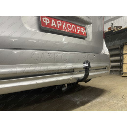 H214-A Лидер-плюс ТСУ для Hyundai Starex 2008-2018, Hyundai H1 2008-2018, 2018-2023 без снятия и выреза бампера. Нагрузки: 1500/75 кг, масса фаркопа 27,76 кг (без электрики в ко
