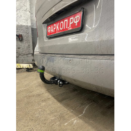 H214-A Лидер-плюс ТСУ для Hyundai Starex 2008-2018, Hyundai H1 2008-2018, 2018-2023 без снятия и выреза бампера. Нагрузки: 1500/75 кг, масса фаркопа 27,76 кг (без электрики в ко
