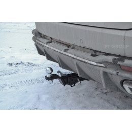 HFX-24-991122.00 PT GROUP Фаркоп на Haval F7 2024-, Haval F7x 2025- без подрезки бампера. Тип шара: E (легкосъемный шар под квадрат). Нагрузки: 1500/60 кг (без электрики в к