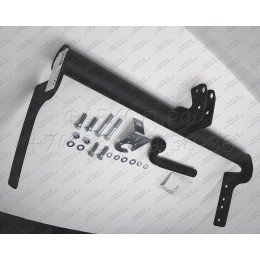 HY 01 AVTOS Фаркоп на Hyundai Accent седан 2000-2006 без подрезки бампера. Тип шара: A. Нагрузки: 1100/75 кг, масса фаркопа 12 кг (без электрики в комплекте)