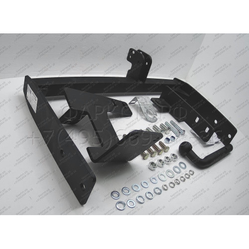 HY 17 AVTOS Фаркоп на Hyundai Starex 4WD 1997-2008, Hyundai H1 4WD 1997-2008 без подрезки бампера. Тип шара: A. Нагрузки: 1200/75 кг, масса фаркопа 15 кг (без электрики в комплекте)