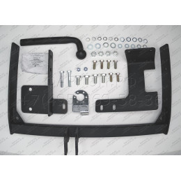 HY 17 AVTOS Фаркоп на Hyundai Starex 4WD 1997-2008, Hyundai H1 4WD 1997-2008 без подрезки бампера. Тип шара: A. Нагрузки: 1200/75 кг, масса фаркопа 15 кг (без электрики в комплек