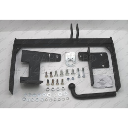 HY 17 AVTOS Фаркоп на Hyundai Starex 4WD 1997-2008, Hyundai H1 4WD 1997-2008 без подрезки бампера. Тип шара: A. Нагрузки: 1200/75 кг, масса фаркопа 15 кг (без электрики в комплек