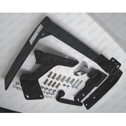 HY 17 AVTOS Фаркоп на Hyundai Starex 4WD 1997-2008, Hyundai H1 4WD 1997-2008 без подрезки бампера. Тип шара: A. Нагрузки: 1200/75 кг, масса фаркопа 15 кг (без электрики в комплек
