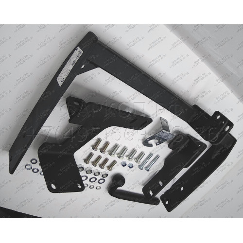 HY 17 AVTOS Фаркоп на Hyundai Starex 4WD 1997-2008, Hyundai H1 4WD 1997-2008 без подрезки бампера. Тип шара: A. Нагрузки: 1200/75 кг, масса фаркопа 15 кг (без электрики в комплекте)