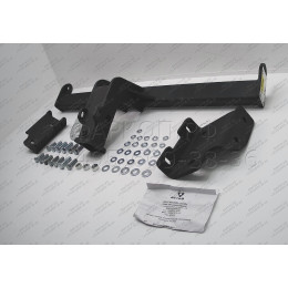 HY 22B AVTOS Фаркоп на Hyundai ix35 2010-2015, Kia Sportage 2010-2015 без снятия и подрезки бампера. Тип шара: E. Нагрузки: 2000/100 кг, масса фаркопа 15 кг (без электрики в ко