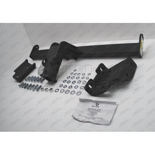 HY 22B AVTOS Фаркоп на Hyundai ix35 2010-2015, Kia Sportage 2010-2015 без снятия и подрезки бампера. Тип шара: E. Нагрузки: 2000/100 кг, масса фаркопа 15 кг (без электрики в комплекте)