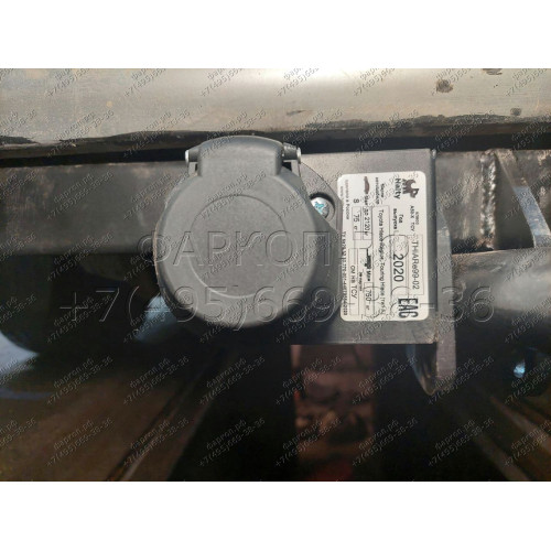 H.T57.A HALTY Фаркоп на Toyota Hiace Regius, Toyota Regius, Toyota Touring Hiace 1997-2002 без подрезки бампера. Тип шара: A. Нагрузки: 750/75 кг, масса фаркопа 12,9 кг
