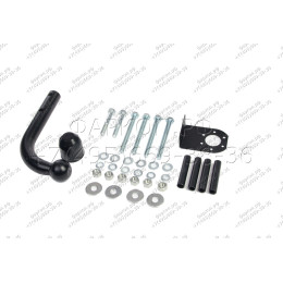 H.H14.A HALTY Фаркоп на Honda Stream 2WD/4WD 2006-2014. Требуется подрезка бампера. Тип шара: A. Нагрузки: 750/75 кг, масса фаркопа 12,9 кг