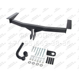 H.H14.A HALTY Фаркоп на Honda Stream 2WD/4WD 2006-2014. Требуется подрезка бампера. Тип шара: A. Нагрузки: 750/75 кг, масса фаркопа 12,9 кг