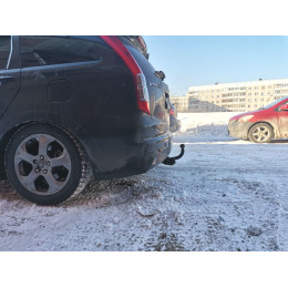 H.H14.A HALTY Фаркоп на Honda Stream 2WD/4WD 2006-2014. Требуется подрезка бампера. Тип шара: A. Нагрузки: 750/75 кг, масса фаркопа 12,9 кг