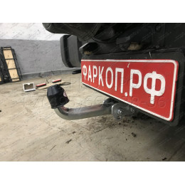 J008A GALIA Полностью оцинкованный фаркоп на Jeep Wrangler JK 2007-2018, JL 2018-. Подрозетник убирается за бампер. Тип шара: A. Установка без снятия и выреза бам