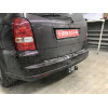 S109A GALIA Полностью оцинкованный фаркоп на Ssang Yong Rexton 2 2006-2012, Rexton W 2012-2017. Тип шара: A. Невидимый вырез бампера. Нагрузки: 3500/140 кг, масса фаркопа 18,52 кг