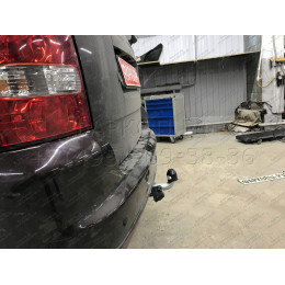 S109A GALIA Полностью оцинкованный фаркоп на Ssang Yong Rexton 2 2006-2012, Rexton W 2012-2017. Тип шара: A. Невидимый вырез бампера. Нагрузки: 3500/140 кг, масса фаркопа 18,52