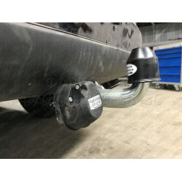 S109A GALIA Полностью оцинкованный фаркоп на Ssang Yong Rexton 2 2006-2012, Rexton W 2012-2017. Тип шара: A. Невидимый вырез бампера. Нагрузки: 3500/140 кг, масса фаркопа 18,52