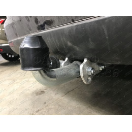 S109A GALIA Полностью оцинкованный фаркоп на Ssang Yong Rexton 2 2006-2012, Rexton W 2012-2017. Тип шара: A. Невидимый вырез бампера. Нагрузки: 3500/140 кг, масса фаркопа 18,52
