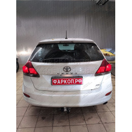 T118-A Лидер-плюс ТСУ для Toyota Venza 2008-2013, 2013-2016 без снятия и выреза бампера. Нагрузки: 1500/75 кг, масса фаркопа 18,18 кг (без электрики в комплекте)