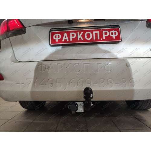 T118-A Лидер-плюс ТСУ для Toyota Venza 2008-2013, 2013-2016 без снятия и выреза бампера. Нагрузки: 1500/75 кг, масса фаркопа 18,18 кг (без электрики в комплекте)