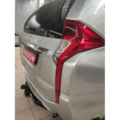 FA 1005-E Бизон Фаркоп на Mitsubishi Pajero Sport II 2008-2016, Mitsubishi Pajero Sport III 2016-2021 без подрезки бампера. Тип шара: E (легкосъемный шар под квадрат). Нагрузки: 3200/120 кг. Не комплектуется электрикой