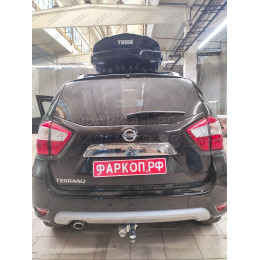 D041A GALIA Полностью оцинкованный фаркоп на Renault Duster 2WD, 4WD 2010-2015, 2015-2021, Renault Duster 2 2021-2022, Nissan Terrano 2014-2022. Тип шара: A. Невидимый вырез бампера. Нагрузк