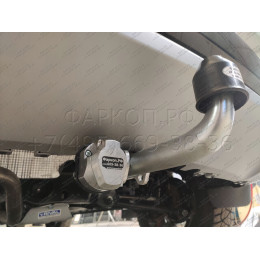 D041A GALIA Полностью оцинкованный фаркоп на Renault Duster 2WD, 4WD 2010-2015, 2015-2021, Renault Duster 2 2021-2022, Nissan Terrano 2014-2022. Тип шара: A. Невидимый вырез бампера. Нагрузк