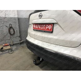 4379-A ORIS Фаркоп на Nissan Murano Z52 2016-2024 без выреза в бампере. Тип шара: A. Нагрузки: 2000/100 кг, масса фаркопа 23,2 кг (без электрики в комплекте)