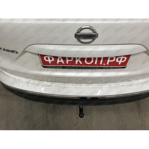 4379-A ORIS Фаркоп на Nissan Murano Z52 2016-2024 без выреза в бампере. Тип шара: A. Нагрузки: 2000/100 кг, масса фаркопа 23,2 кг (без электрики в комплекте)