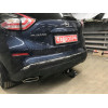 4379-A ORIS Фаркоп на Nissan Murano Z52 2016-2024 без выреза в бампере. Тип шара: A. Нагрузки: 2000/100 кг, масса фаркопа 23,2 кг (без электрики в комплекте)