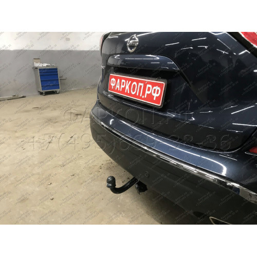 4379-A ORIS Фаркоп на Nissan Murano Z52 2016-2024 без выреза в бампере. Тип шара: A. Нагрузки: 2000/100 кг, масса фаркопа 23,2 кг (без электрики в комплекте)