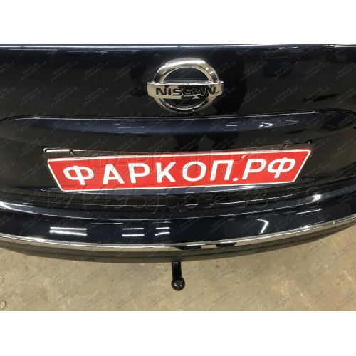 4379-A ORIS Фаркоп на Nissan Murano Z52 2016-2024 без выреза в бампере. Тип шара: A. Нагрузки: 2000/100 кг, масса фаркопа 23,2 кг (без электрики в комплекте)