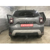 D041A GALIA Полностью оцинкованный фаркоп на Renault Duster 2WD, 4WD 2010-2015, 2015-2021, Renault Duster 2 2021-2022, Nissan Terrano 2014-2022. Тип шара: A. Невидимый вырез бампера. Нагрузки: 1600/75 кг, масса фаркопа 14,02 кг