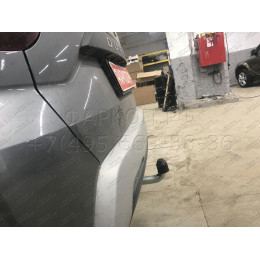 D041A GALIA Полностью оцинкованный фаркоп на Renault Duster 2WD, 4WD 2010-2015, 2015-2021, Renault Duster 2 2021-2022, Nissan Terrano 2014-2022. Тип шара: A. Невидимый вырез бампера. Нагрузк