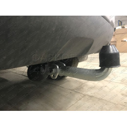 D041A GALIA Полностью оцинкованный фаркоп на Renault Duster 2WD, 4WD 2010-2015, 2015-2021, Renault Duster 2 2021-2022, Nissan Terrano 2014-2022. Тип шара: A. Невидимый вырез бампера. Нагрузк