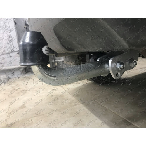 D041A GALIA Полностью оцинкованный фаркоп на Renault Duster 2WD, 4WD 2010-2015, 2015-2021, Renault Duster 2 2021-2022, Nissan Terrano 2014-2022. Тип шара: A. Невидимый вырез бампера. Нагрузки: 1600/75 кг, масса фаркопа 14,02 кг