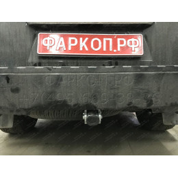 N041C GALIA Полностью оцинкованный фаркоп на Nissan Pathfinder R51 2004-2014. Подрозетник убирается за бампер. Тип шара: C (горизонтальный съемный). Невидимый в
