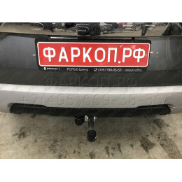 D041A GALIA Полностью оцинкованный фаркоп на Renault Duster 2WD, 4WD 2010-2015, 2015-2021, Renault Duster 2 2021-2022, Nissan Terrano 2014-2022. Тип шара: A. Невидимый вырез бампера. Нагрузк