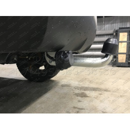 D041A GALIA Полностью оцинкованный фаркоп на Renault Duster 2WD, 4WD 2010-2015, 2015-2021, Renault Duster 2 2021-2022, Nissan Terrano 2014-2022. Тип шара: A. Невидимый вырез бампера. Нагрузк