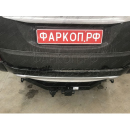 FA 1005-E Бизон Фаркоп на Mitsubishi Pajero Sport II 2008-2016, Mitsubishi Pajero Sport III 2016-2021 без подрезки бампера. Тип шара: E (легкосъемный шар под квадрат). Нагрузки: 3200/1