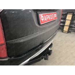 FA 1005-E Бизон Фаркоп на Mitsubishi Pajero Sport II 2008-2016, Mitsubishi Pajero Sport III 2016-2021 без подрезки бампера. Тип шара: E (легкосъемный шар под квадрат). Нагрузки: 3200/1