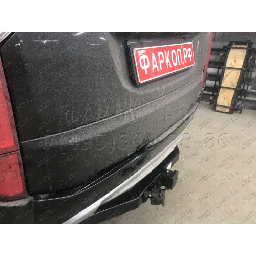 FA 1005-E Бизон Фаркоп на Mitsubishi Pajero Sport II 2008-2016, Mitsubishi Pajero Sport III 2016-2021 без подрезки бампера. Тип шара: E (легкосъемный шар под квадрат). Нагрузки: 3200/120 кг. Не комплектуется электрикой
